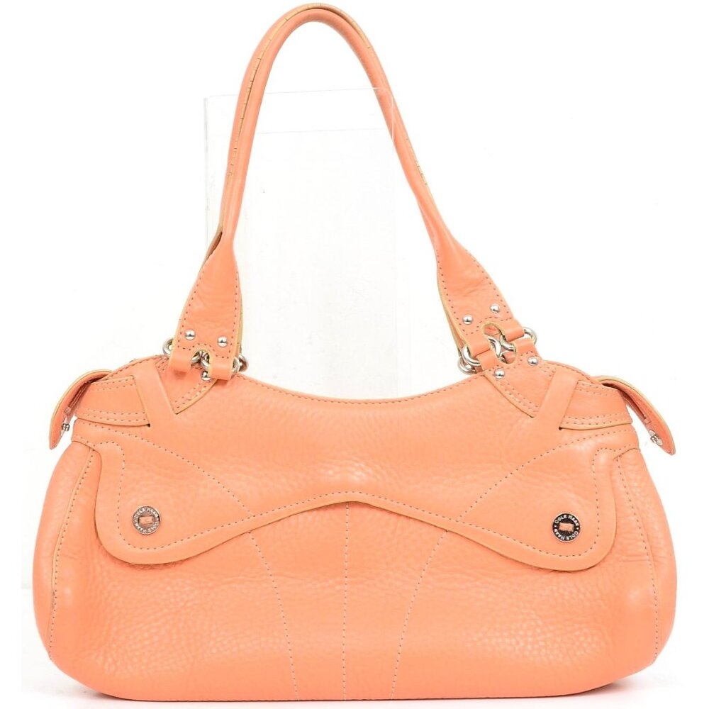 Cole Haan Village‎ SU05 Coral Leather Purse Handbag Shoulder Bag Women's